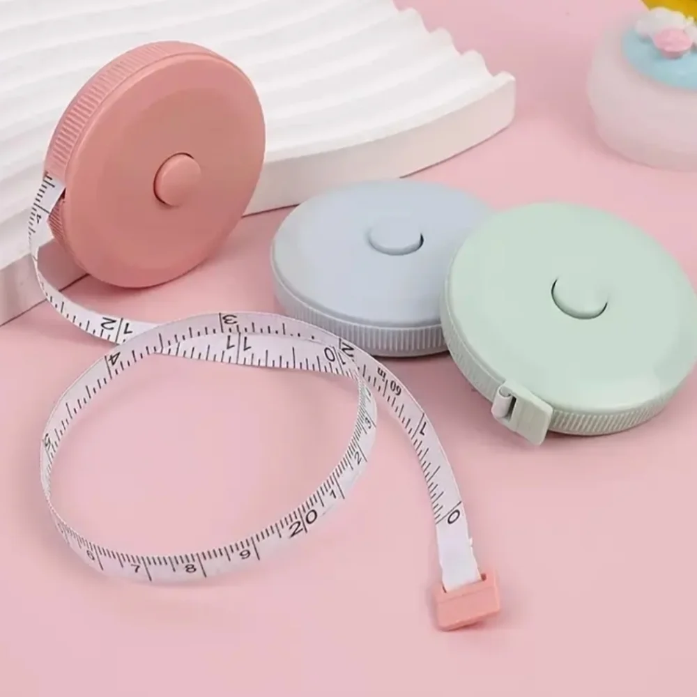 Compact Retractable Tape Measure - Gray
